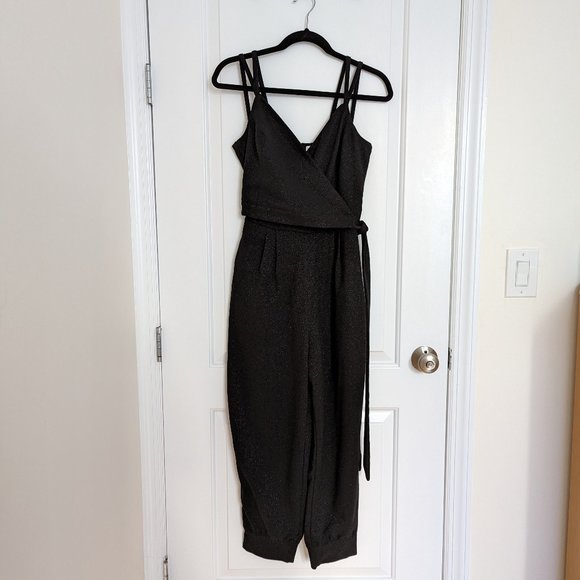 Sport Chic Black Jumpsuit - Picture 2 of 6